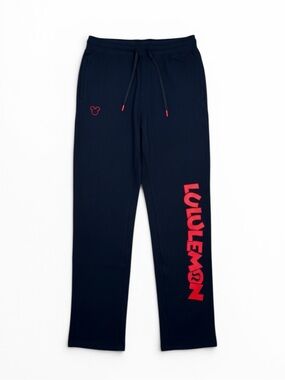 NWOT Lululemon x Disney Mickey Mouse Steady State Pant Relaxed Small Black